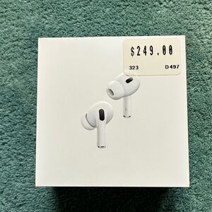 Apple AirPods Pro 2 (2nd Generation) Pro 2 plus black Case with Clip